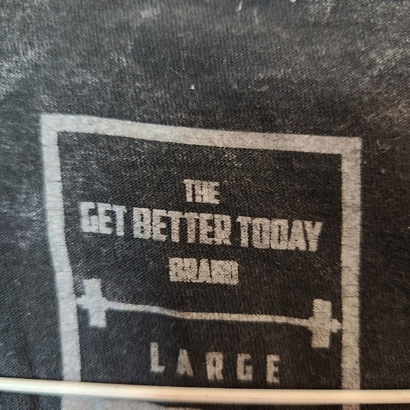 Get Better Today Grind‎ 4 Tmrrw Skull T Shirt Womens Size Large - Picture 3 of 3